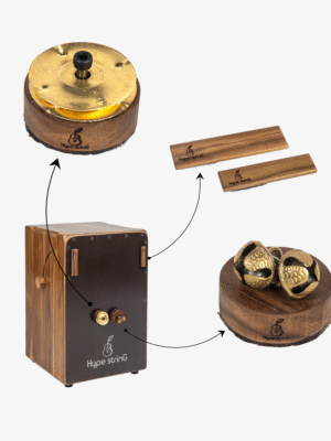 Cajon Attachments , wooden jingle, wooden ghunghroo