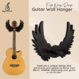 Guitar hanger, guitar stand, Guitar wall hanger, designer guitar hanger, guitar wall mount