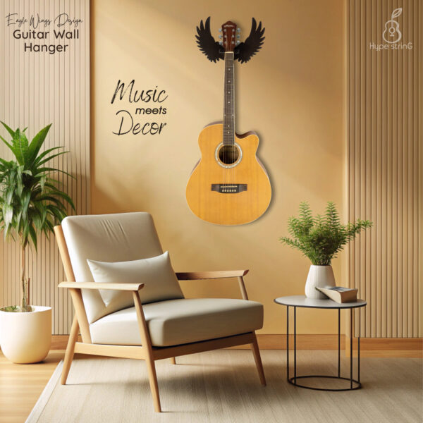 Guitar hanger, guitar stand, Guitar wall hanger, designer guitar hanger, guitar wall mount