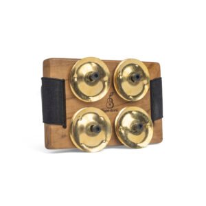 Foot Jingle Tambourine is perfect for cajon, guitar & ukulele making it a versatile accessory for musicians of all styles.