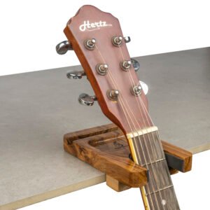 The Guitar Neck Rest provides stability & protection to your guitar’s neck, while the built-in mobile holder & plectrum organizer adds extra functionality.