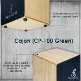 Cajon, Beginners cajon, Fixed snare cajon