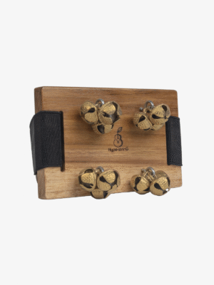 Cajon Attachments, Percussion Add on, Foot gunghroo, wooden ghunghroo