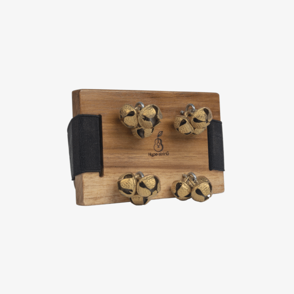 Cajon Attachments, Percussion Add on, Foot gunghroo, wooden ghunghroo