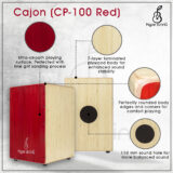 Cajon, Beginners cajon, Fixed snare cajon