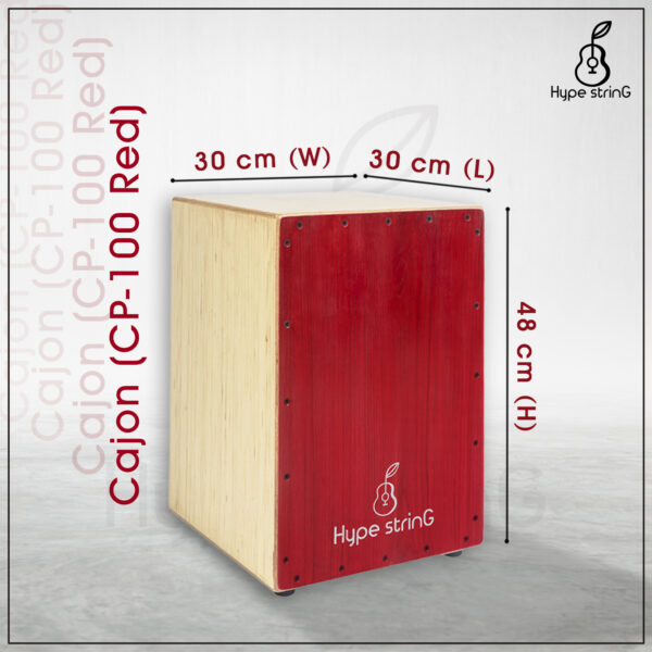 Cajon, Beginners cajon, Fixed snare cajon